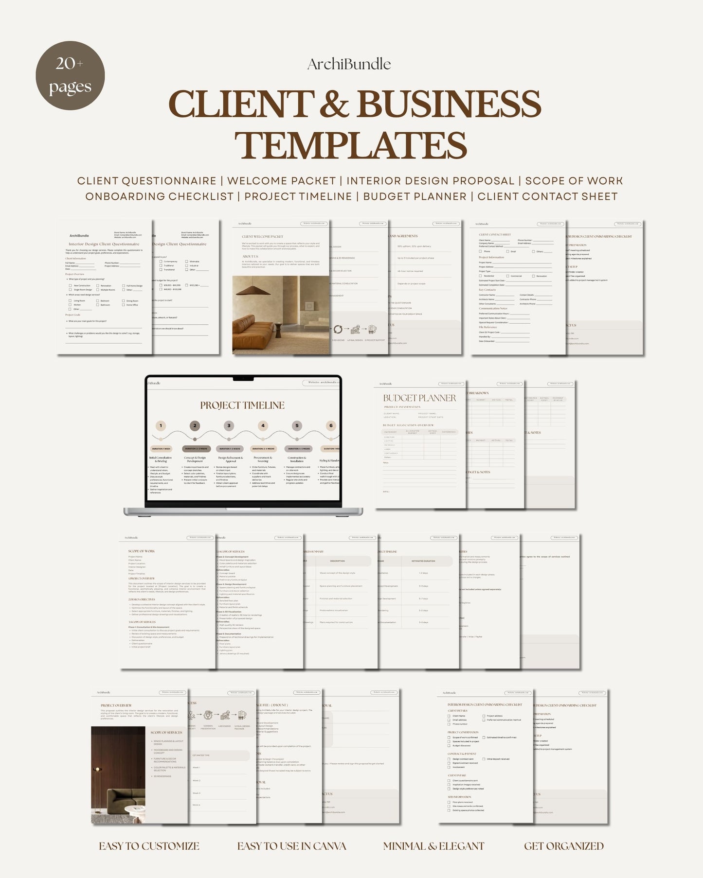 Client Management Kit for Interior Designers