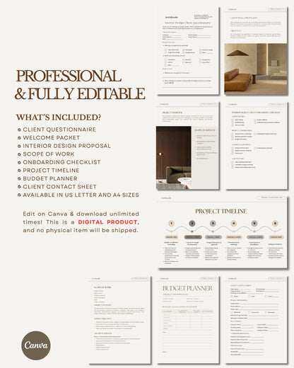 Client Management Kit for Interior Designers