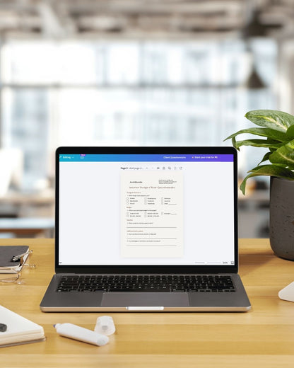 Client Questionnaire | Interior Design Editable Template