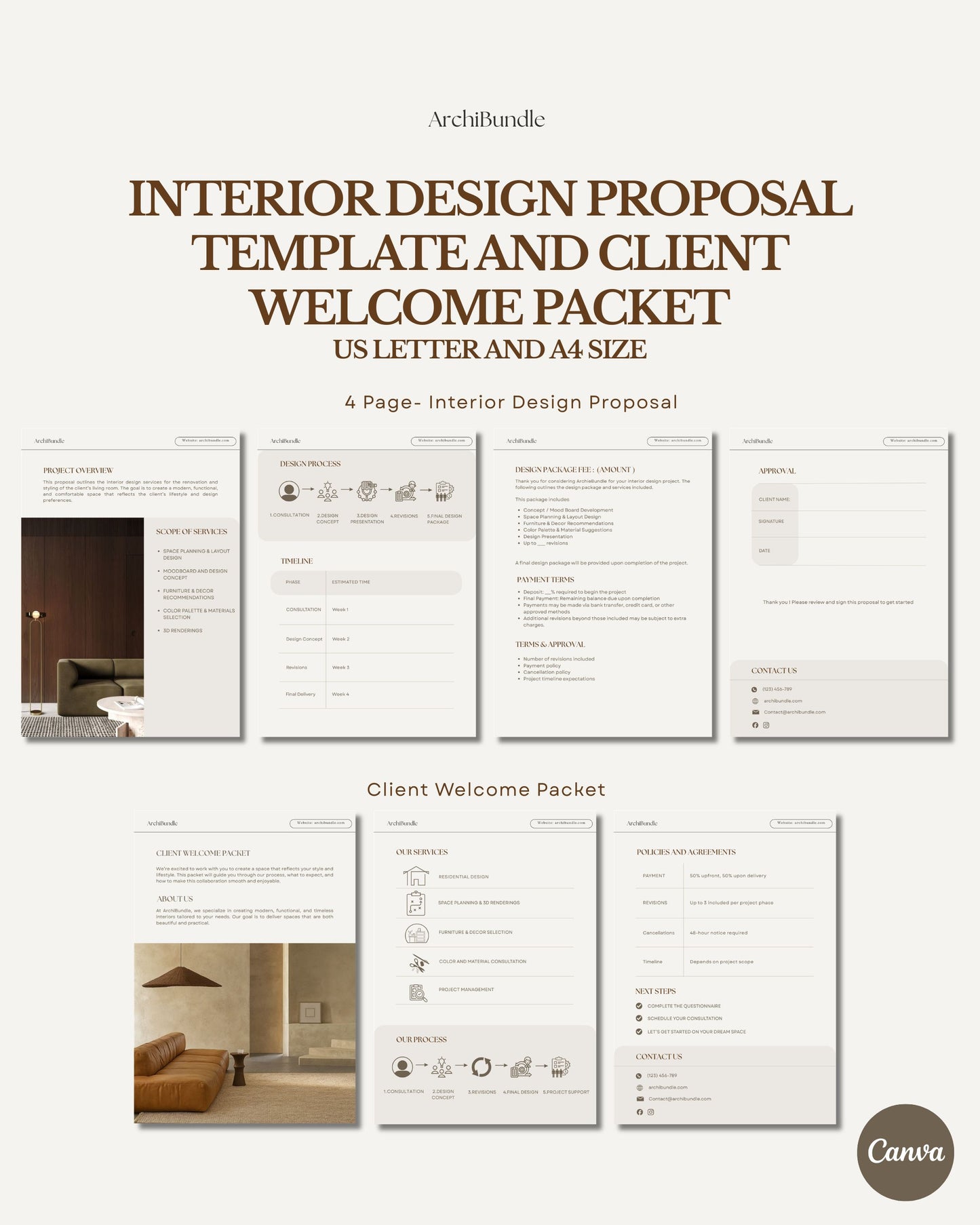 Client Management Kit for Interior Designers