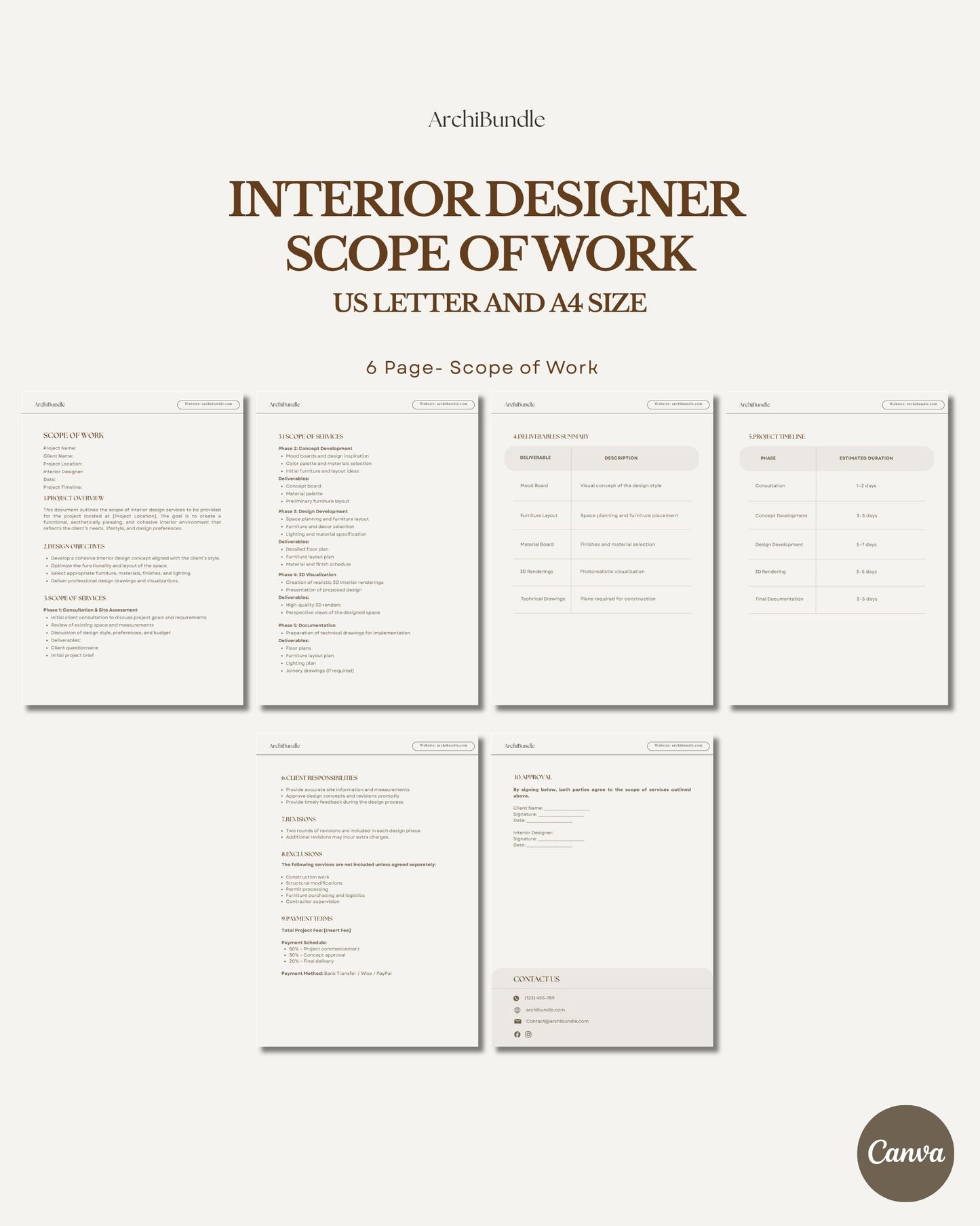 Client Management Kit for Interior Designers