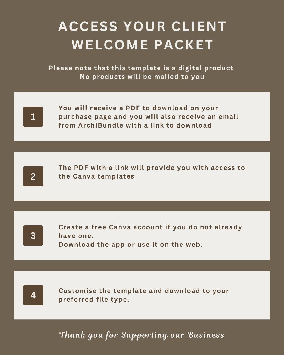 Client Welcome Packet | Interior Design Editable Template