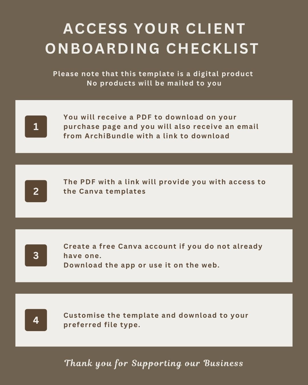 Client Onboarding Checklist | Interior Design Editable Template