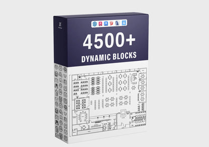 4500+ CAD & DWG Blocks Ultimate Bundle