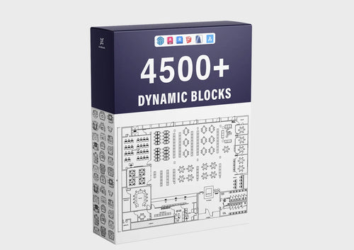 4500+ CAD & DWG Blocks Ultimate Bundle